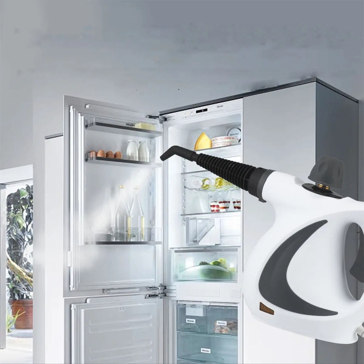 Pressurized Handheld Steam Cleaner for Home - Portable Multi-Purpose High Pressure Deep Multi-Surface Cleaning Steamer Machine