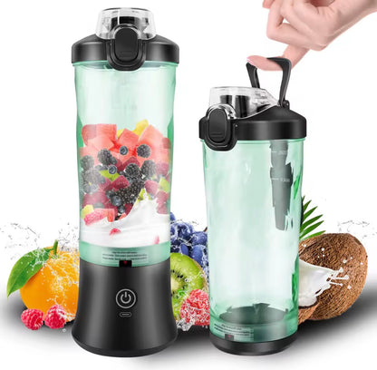 Turbo Blast Cordless Portable Blender – Fresh Smoothies Anywhere in 30 Seconds - No Wires, No Hassle