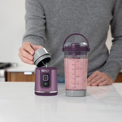 Turbo Blast Cordless Portable Blender – Fresh Smoothies Anywhere in 30 Seconds - No Wires, No Hassle